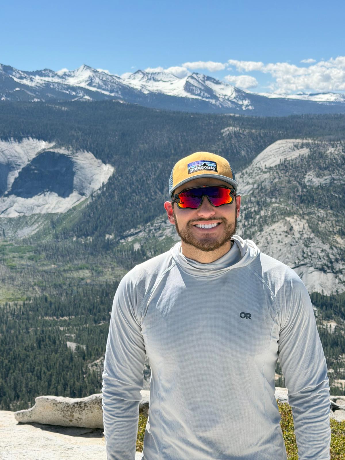 Frankie on a Sierra summit