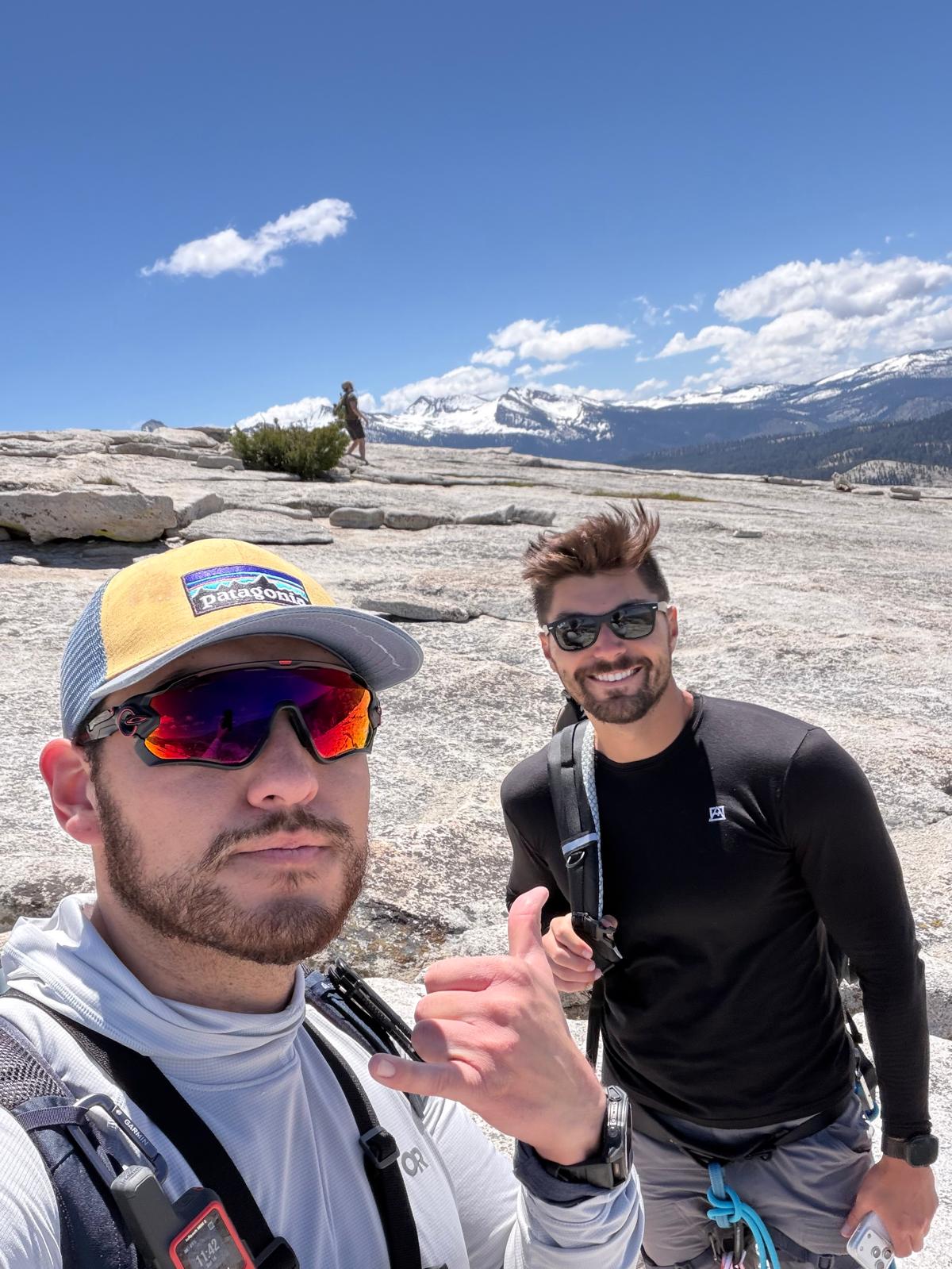 Half Dome summit with Drake