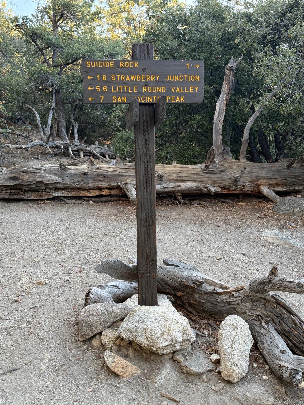 Trail sign