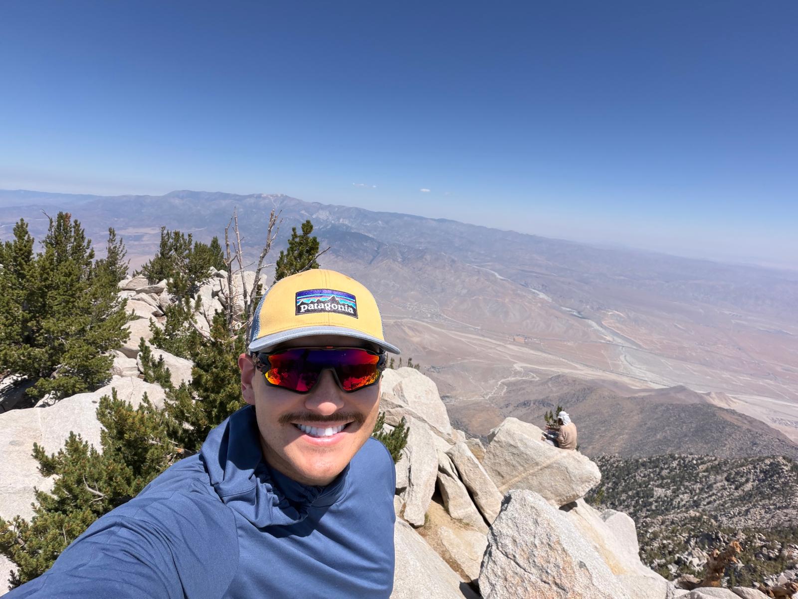 On the San Jacinto Peak summit