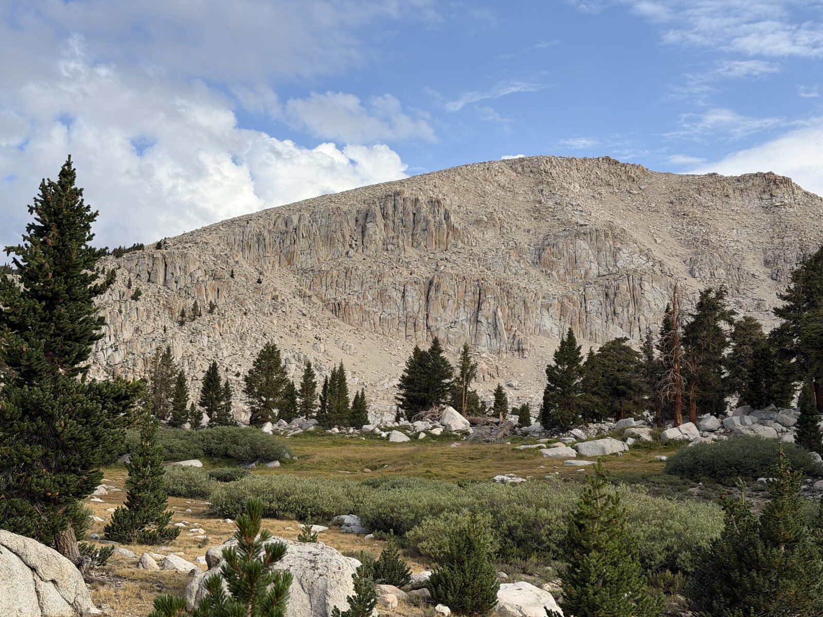 The plateau below Langley