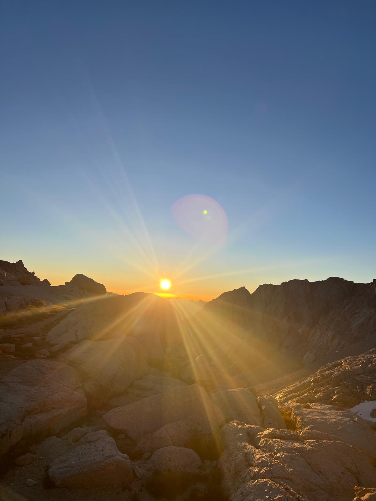 Whitney trail - beginning of the hike