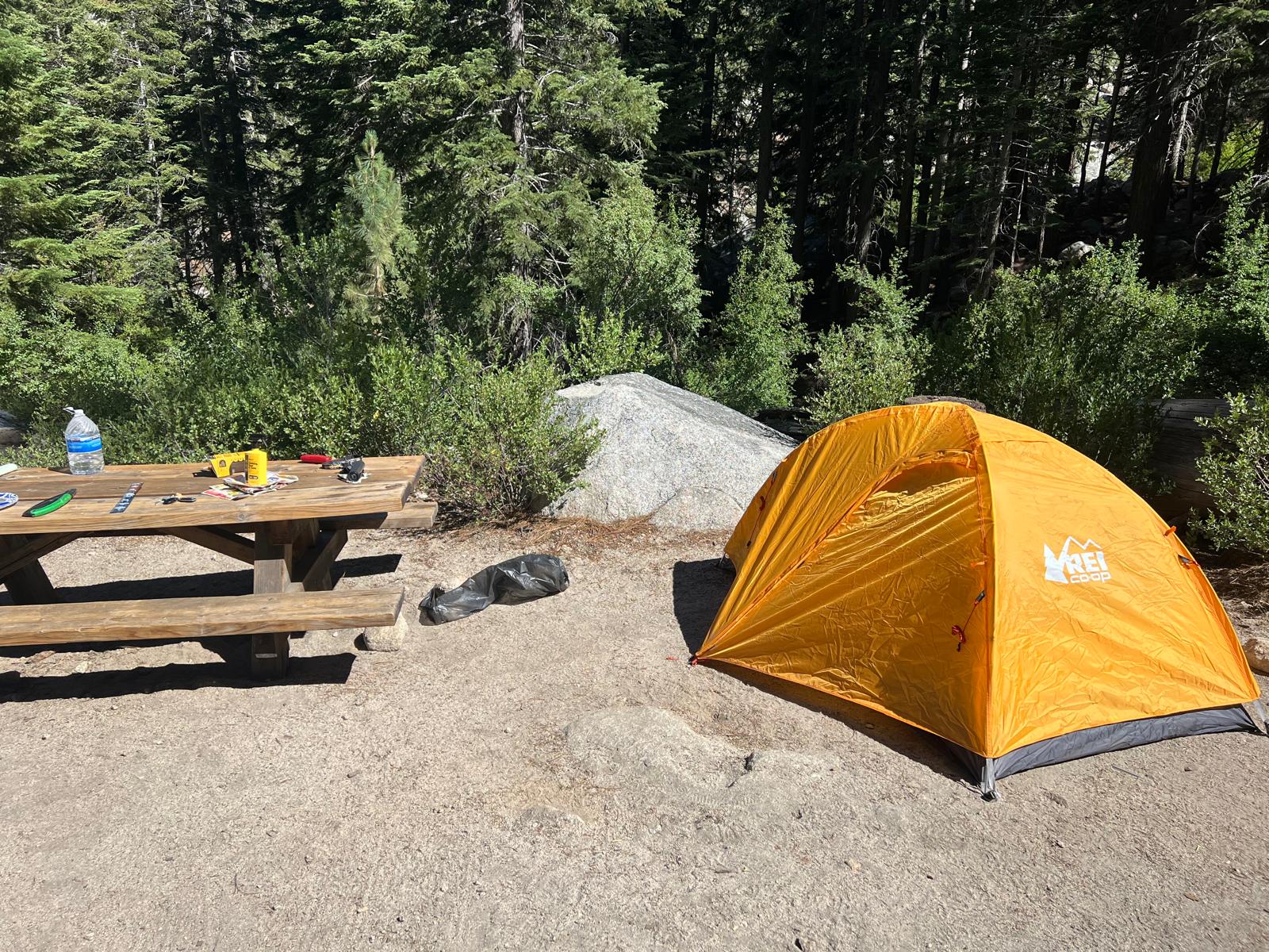 Whitney Portal campground - another angle