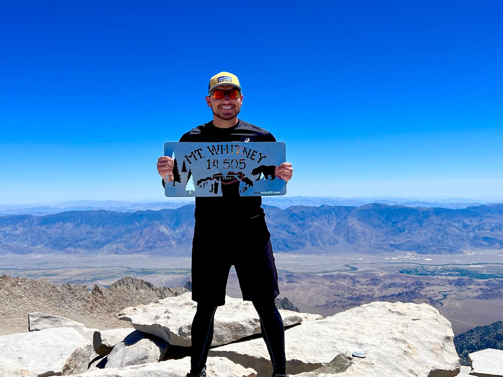 Mt. Whitney summit - July 8, 2025