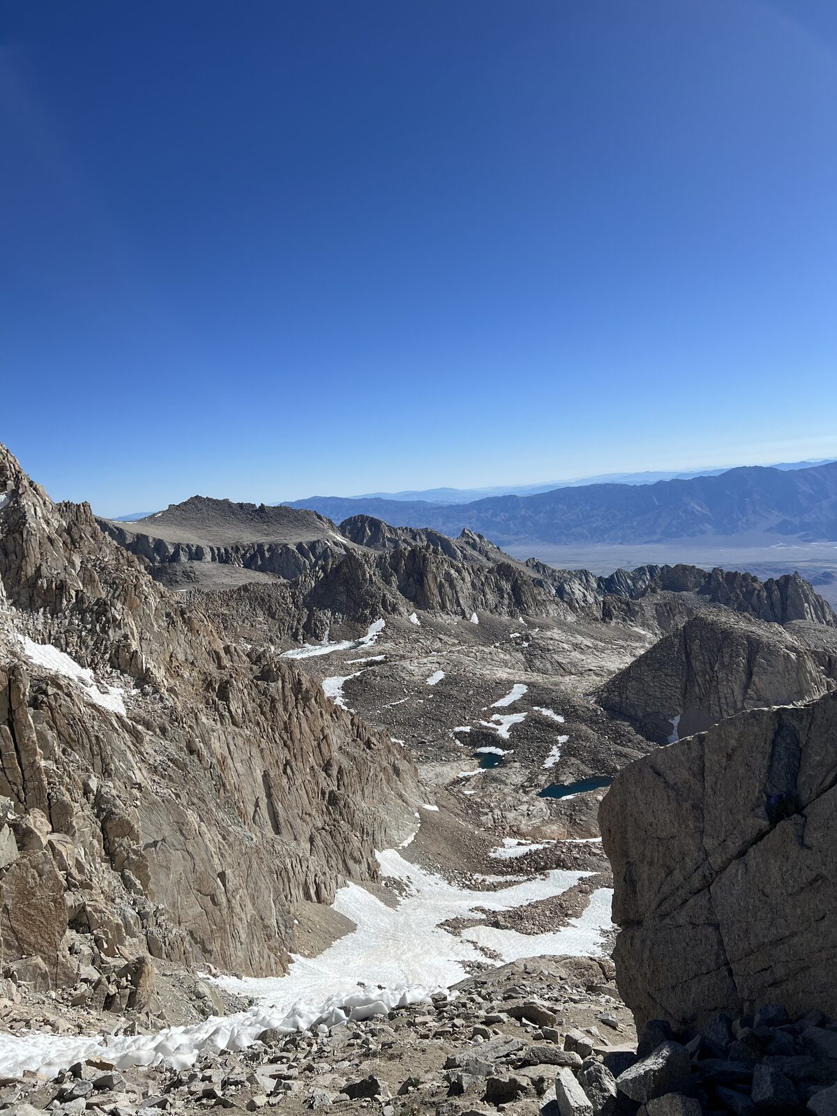 The view from the summit