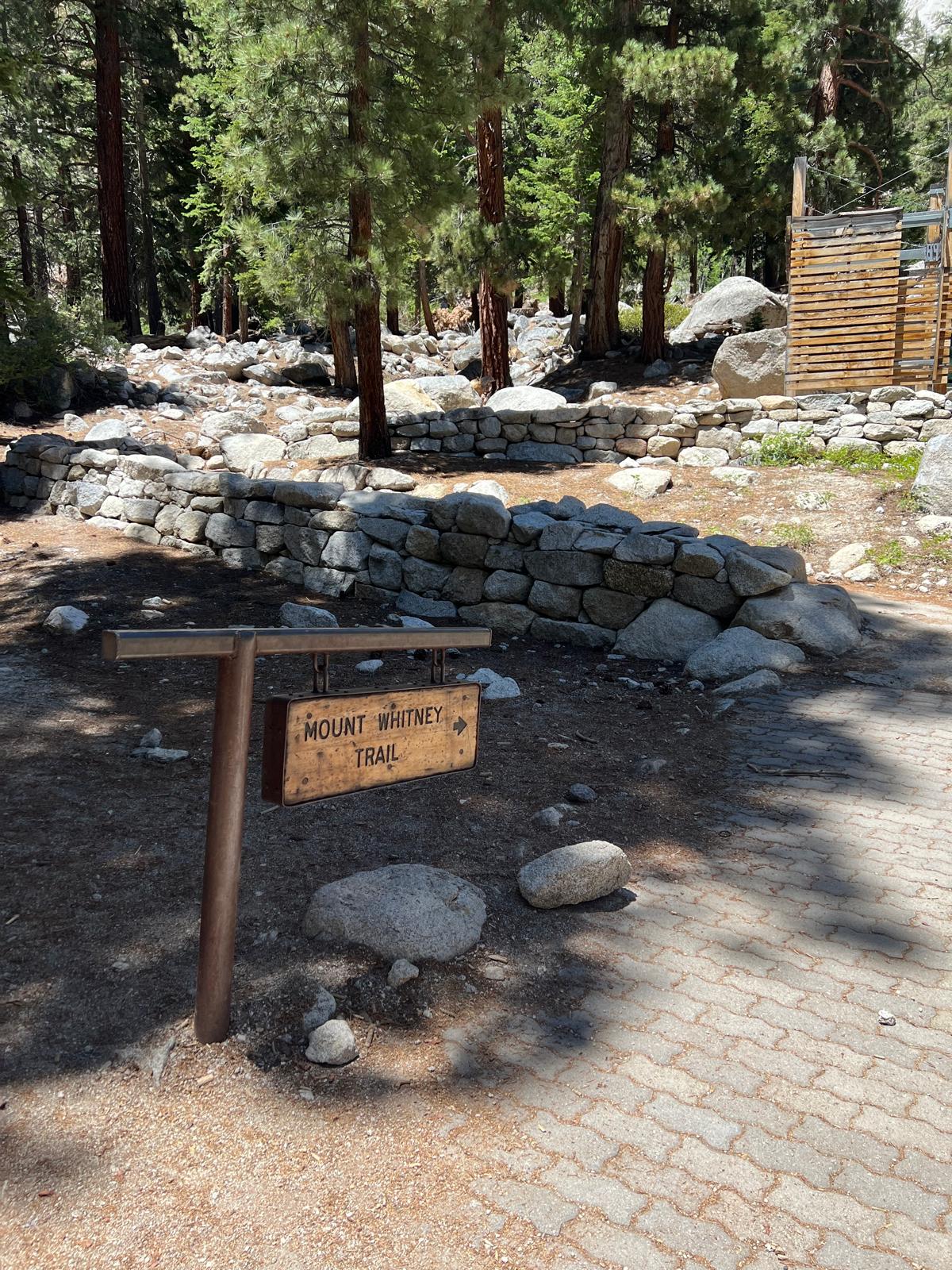 Whitney Portal trailhead