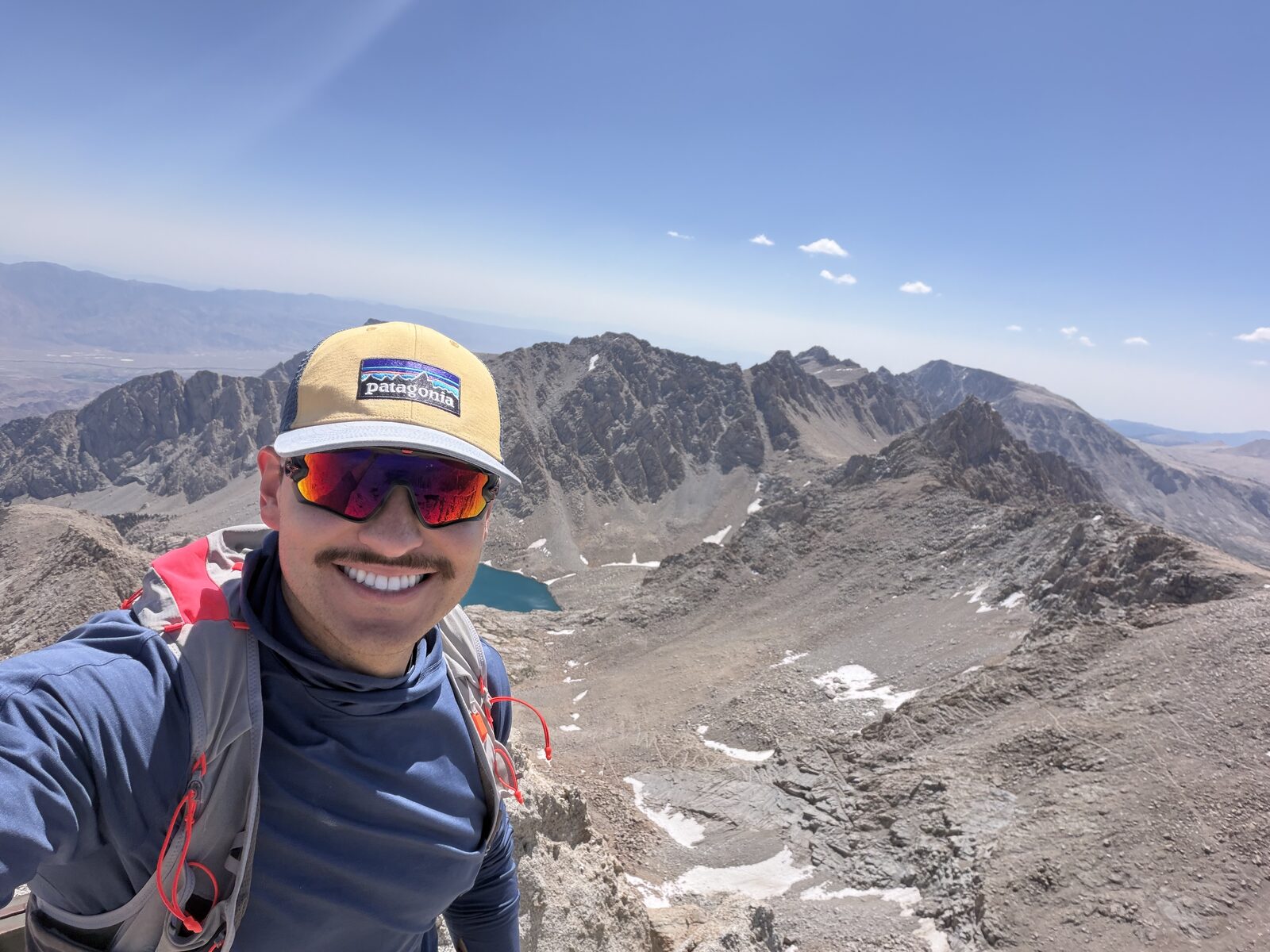 On the Mt. Muir summit