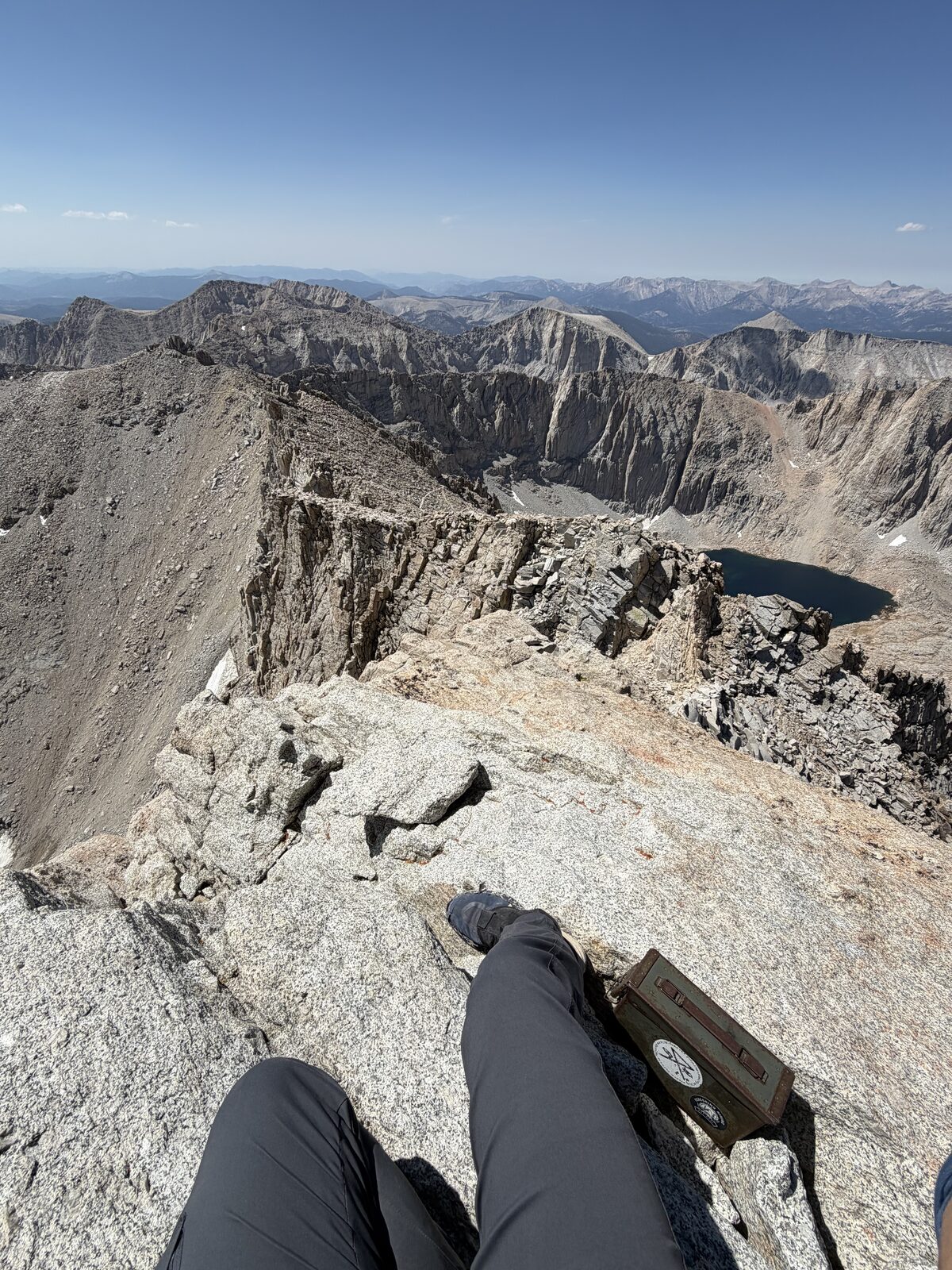 The ridge from Mt. Muir