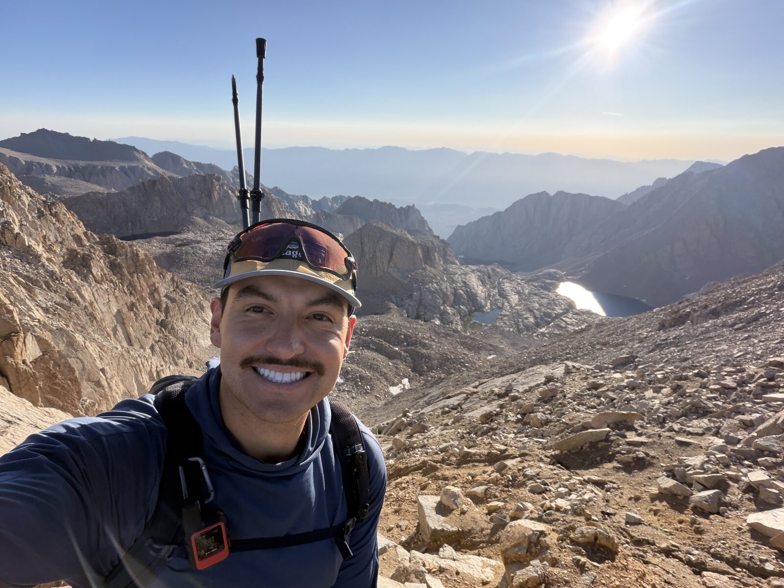 Above the switchbacks